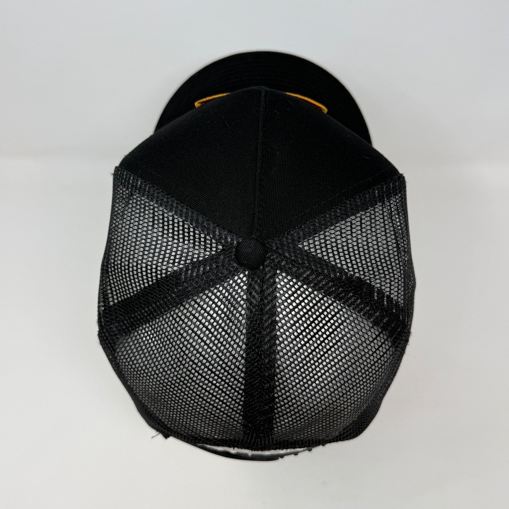 Cobra Be Bold Eagle Patch Trucker‎ Hat Black Mesh Snapback Cap One Size - Picture 5 of 8